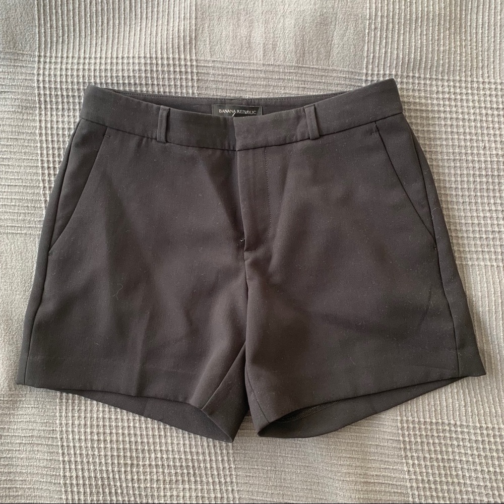 Banana Republic black dressy shorts